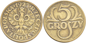 5 Groszy 1923 W Second Republic
