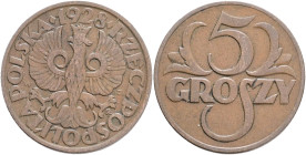 5 Groszy 1928 W Second Republic