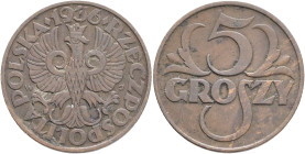 5 Groszy 1936 W Second Republic