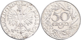 50 Groszy 1938 W  WW II. German occupation