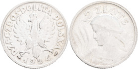 2 Zlotys 1924  Second Republic, Paris