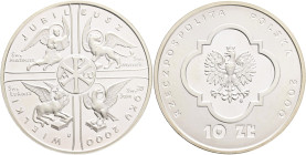 10 Zlotych 2000 MW Wielki Jubileusz Roku 2000