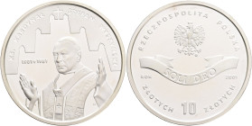 10 Zlotych 2001 MW Kardynal Stefan Wyszynski