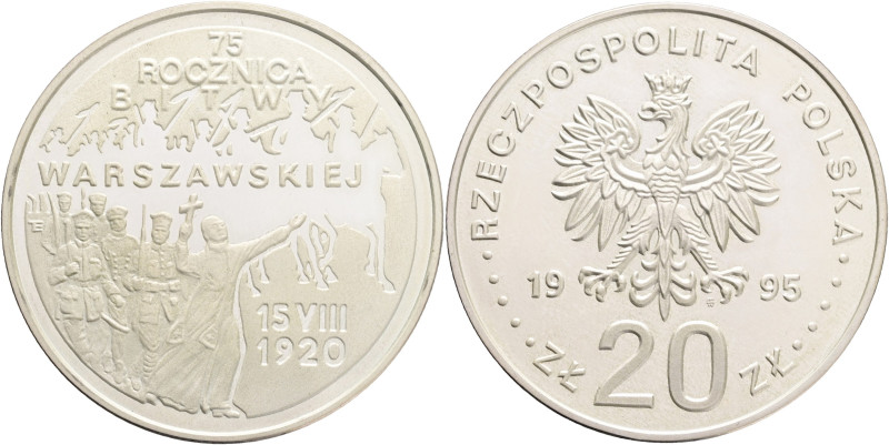 20 Zlotych 1995 MW 75th Anniversary of Battle of Warsaw

BU/UNC

Y#298 Ag.92...