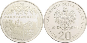 20 Zlotych 1995 MW 75th Anniversary of Battle of Warsaw