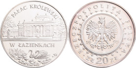 20 Zlotych 1995 MW Palac Krolewski w Lazienkach