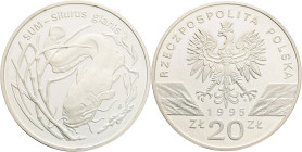 20 Zlotych 1995 MW Sum (Silurus glanis)