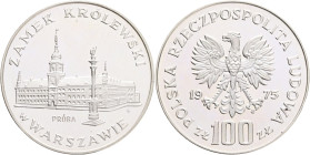 100 Zlotych 1975 MW PRÓBA (Patterns ) Royal Castle in Warsaw