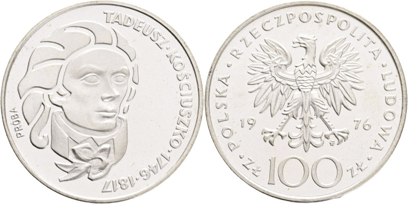 100 Zlotych 1976 MW PRÓBA (Patterns) Tadeusz Kosciuszko

BU

Y#Pr277 Ag.625 ...