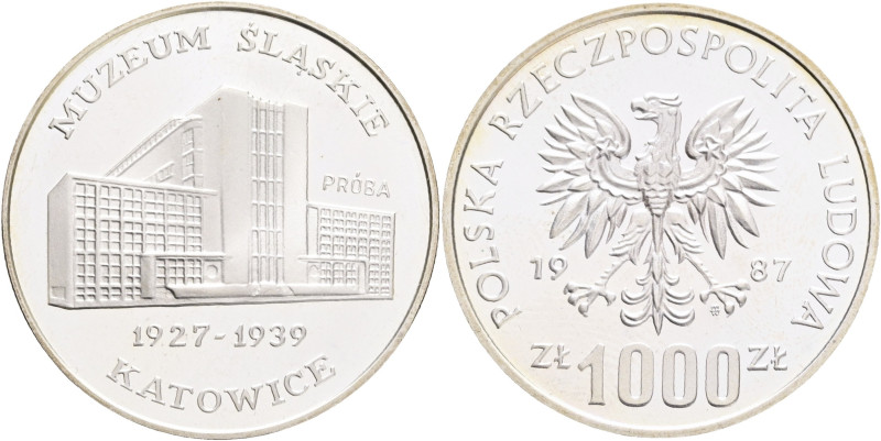1000 Zlotych 1987 MW PRÓBA (Patterns ) Museum of Silesia Katowice

BU

Y#Pr5...
