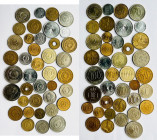 Lot 44 coin World , Yugoslavia, Kuwait, Laos ect