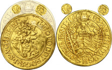 Silesia, Habsburg rule, Leopold I, Ducat Breslau 1683 SHS - UNLISTED