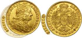 Silesia, Habsburg rule, Karl VI, Ducat Breslau 1740