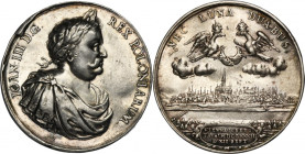Jan III Sobieski, Medal commemorating the victory of Jan III Sobieski in the Battle of Vienna 1683 - RARE R2