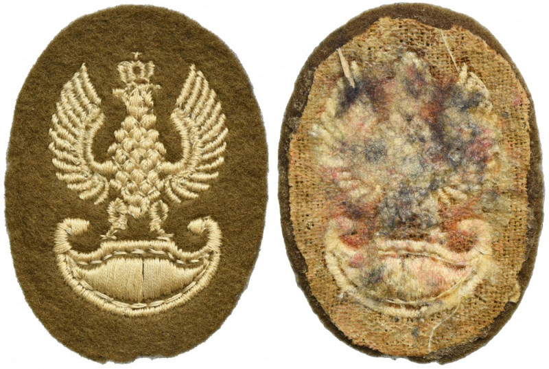 PSZnZ, The Eagle has a hat Polish eagle on the cap, machine-embroidered with gra...