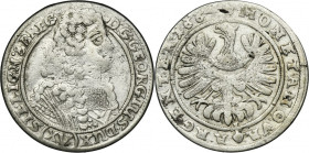 Silesia, Duchy of Liegnitz-Brieg-Wohlau, Georg III, 15 Kreuzer Brieg 1664