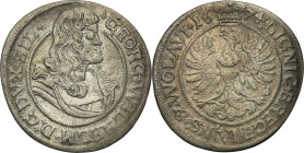 Silsia, Duchy of Liegnitz-Brieg-Wohlau, Georg Wilhelm, 6 Kreuzer Brieg 1674 CB R2