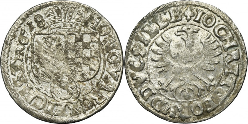 Silesia, Duchy of Liegnitz-Brieg-Wohlau, Johann Christian and Georg Rudolf, 3 Kr...
