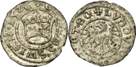Silesia, City of Schweidnitz, Louis II of Hungary, 1/2 Groschen 1526