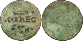 Silesia, Duchy of Liegnitz-Brieg-Wohlau, Johann Christian, 3 Heller Brieg undated - VERY RARE