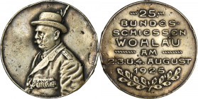 Silesia, Medal from the Shooting Competition Wohlau 1925