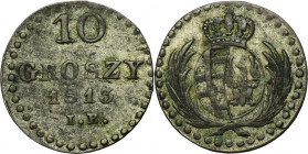 Duchy of Warsaw, 10 groschen Warsaw 1813 IB