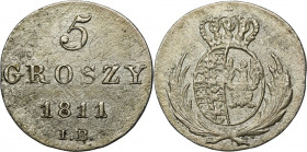 Duchy of Warsaw, 5 Groschen Warsaw 1811 IB