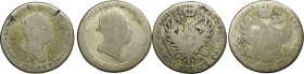Set, Kingdom of Poland, 2 zlote 1816 and 1819 (2 pcs.)