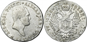 Polish Kingdom, 1 zloty Warsaw 1818 IB