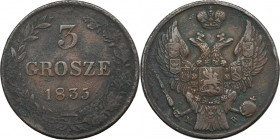 3 grosze Warsaw 1835 MW