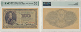 100 marek 1919 - Ser. J - PMG 30