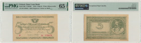 5 marek 1919 - IP - PMG 65 EPQ 2-ga nota