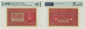 20 marek 1919 - II Serja FH - PMG 67 EPQ MAX