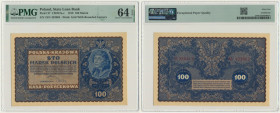 100 marek 1919 - IE Serja N - PMG 64 EPQ
