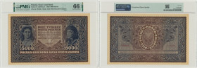 5.000 marek 1920 - III Serja A - PMG 66 EPQ 2-ga nota