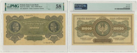 10.000 marek 1922 - A - PMG 58