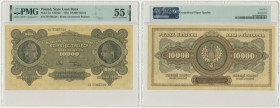 10.000 marek 1922 - H - PMG 55 EPQ