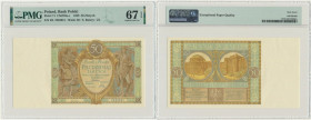 50 złotych 1929 - Ser.DL. - PMG 67 EPQ 2-ga nota