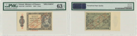 1 złoty 1938 - WZÓR - H - PMG 63 EPQ
