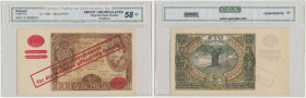 100 złotych 1934 - Ser. C.E. - fałszywy przedruk okupacyjny - CGA 58