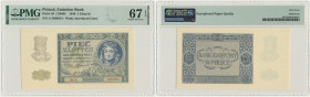 5 złotych 1940 - A - PMG 67 EPQ - WYŚMIENITY MAX