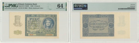 5 złotych 1940 - B - PMG 64