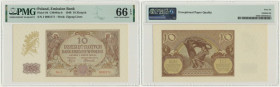 10 złotych 1940 - J - PMG 66 EPQ