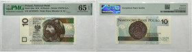 10 złotych 2012 - AE - PMG 65 EPQ