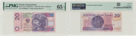 20 złotych 1994 - GW - PMG 65 EPQ