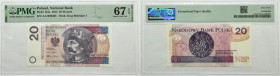 20 złotych 2012 - AA - PMG 67 EPQ