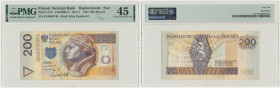 200 złotych 1994 - ZA - PMG 45 - seria zastępcza TDLR