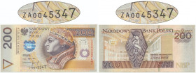 200 złotych 1994 - ZA - seria zastępcza TDLR