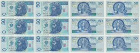 Zestaw, 50 złotych 1994 (6 szt.)