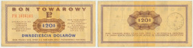 Pewex, 20 dolarów 1969 - FH -